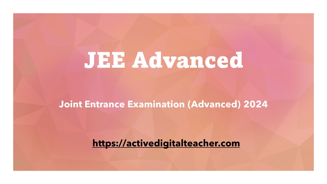 JEE Advanced
